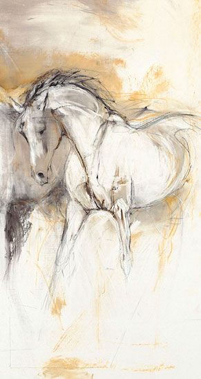 Vertical Study with Yellow