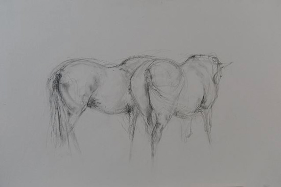 Mares Walking Away (2009)