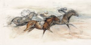 Three Horses Racing