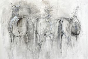 Big Sketch 3 Horses