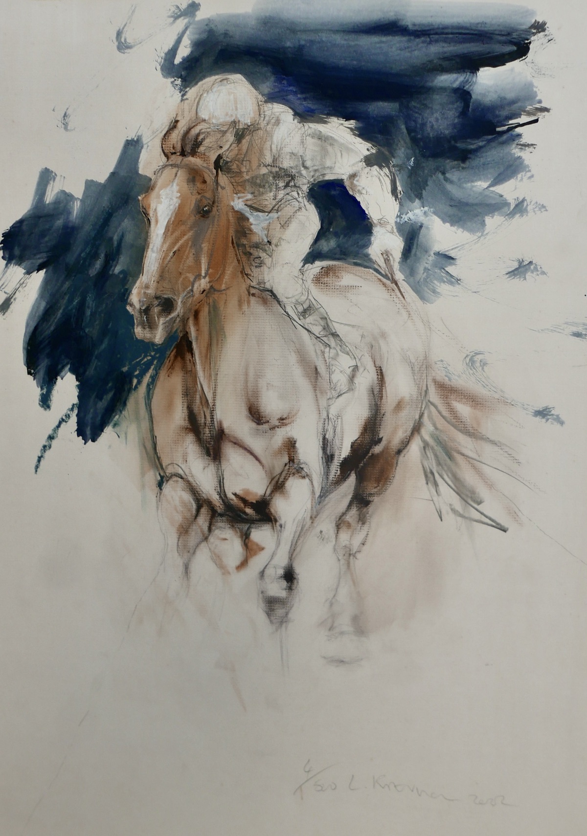 Overpainted print (Out in Front)